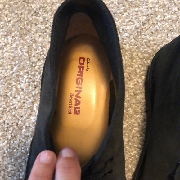 ❤️ Clark’s Original Desert Boot Black - Picture 5 of 10